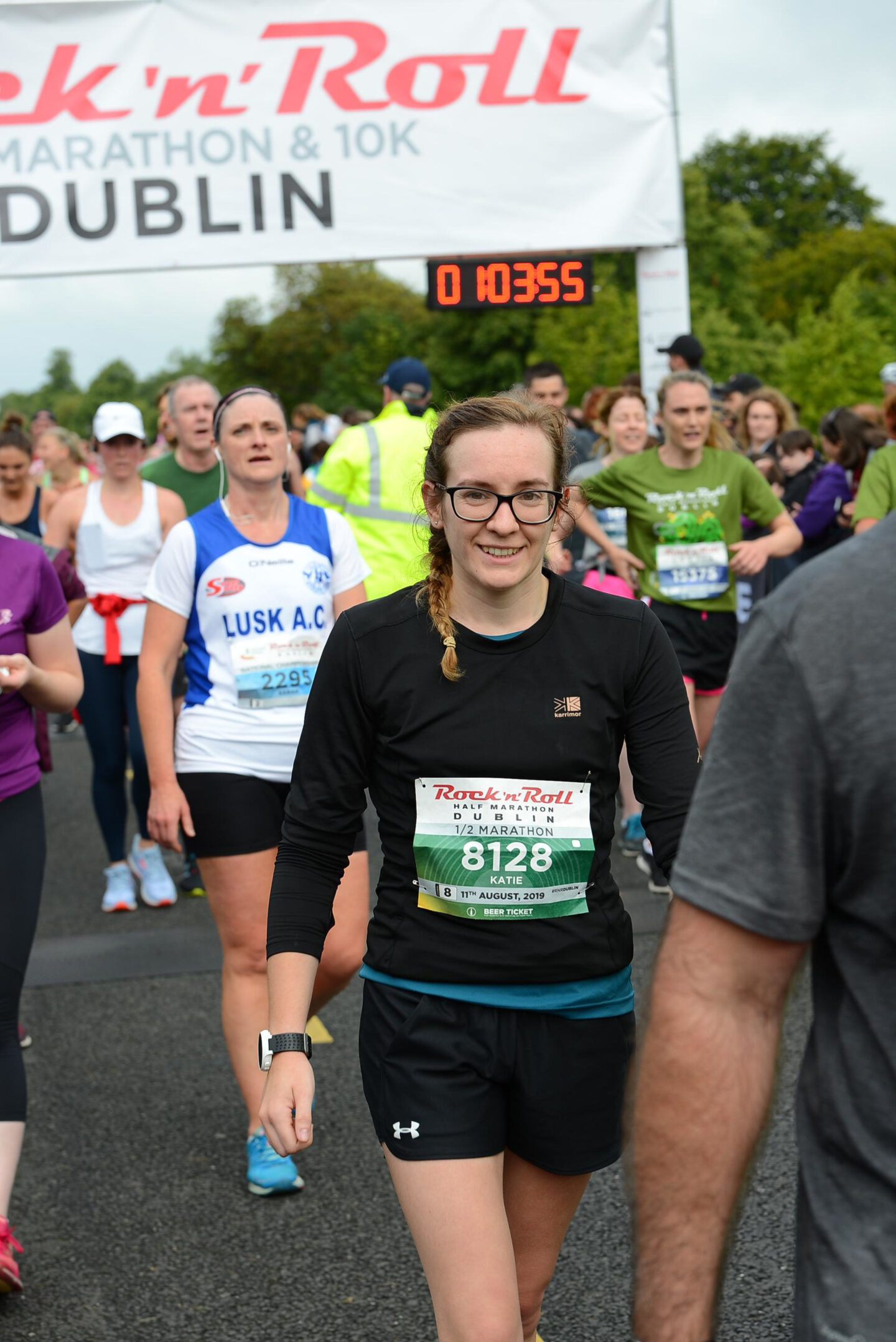 Girl after Rock n Roll Dublin Half Marathon