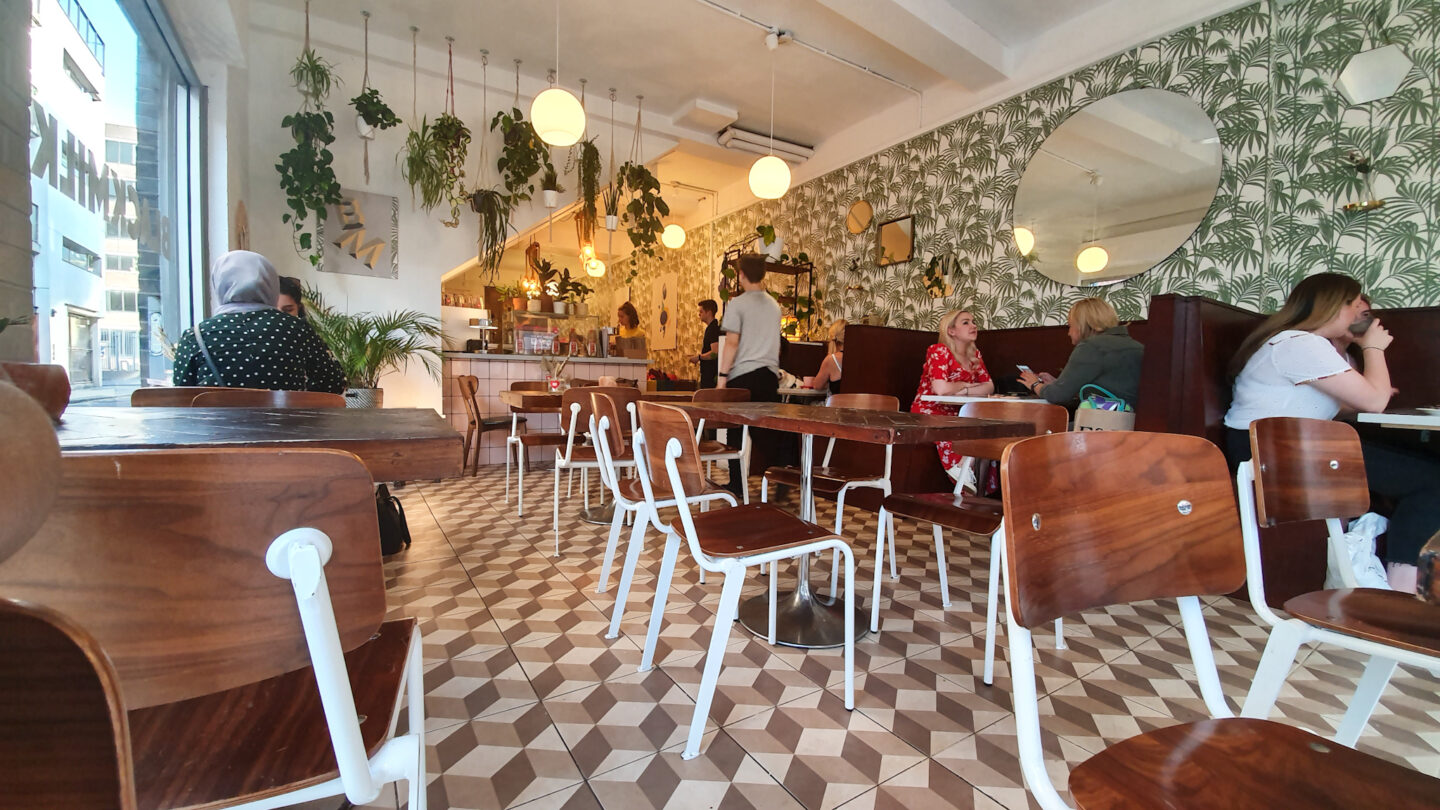 Black Milk Cafe Northern Quarter Manchester