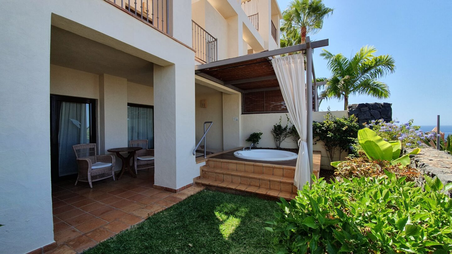 Hotel garden in tenerife