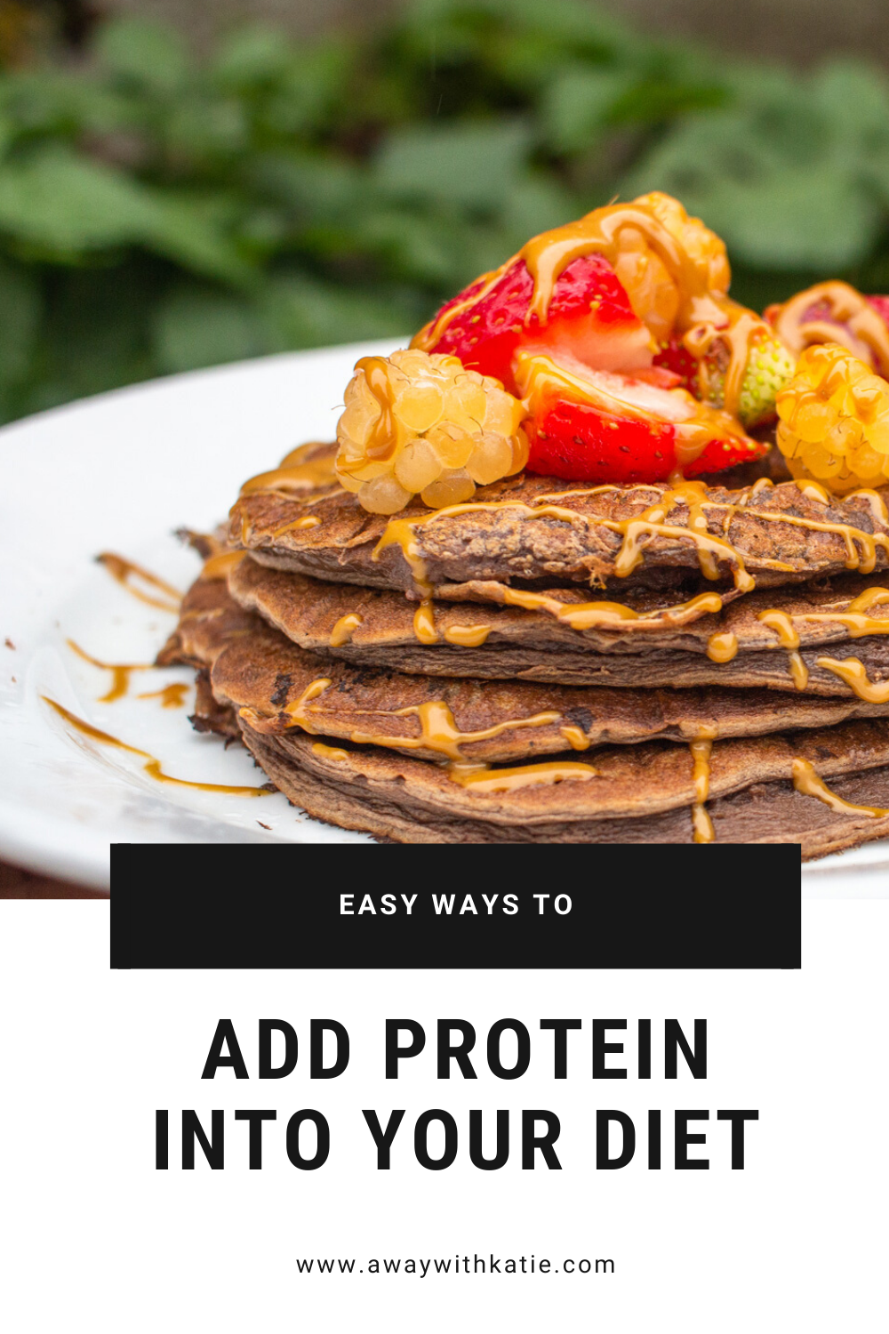Easy ways to add protein into your diet as a vegetarian | awaywithkatie.com