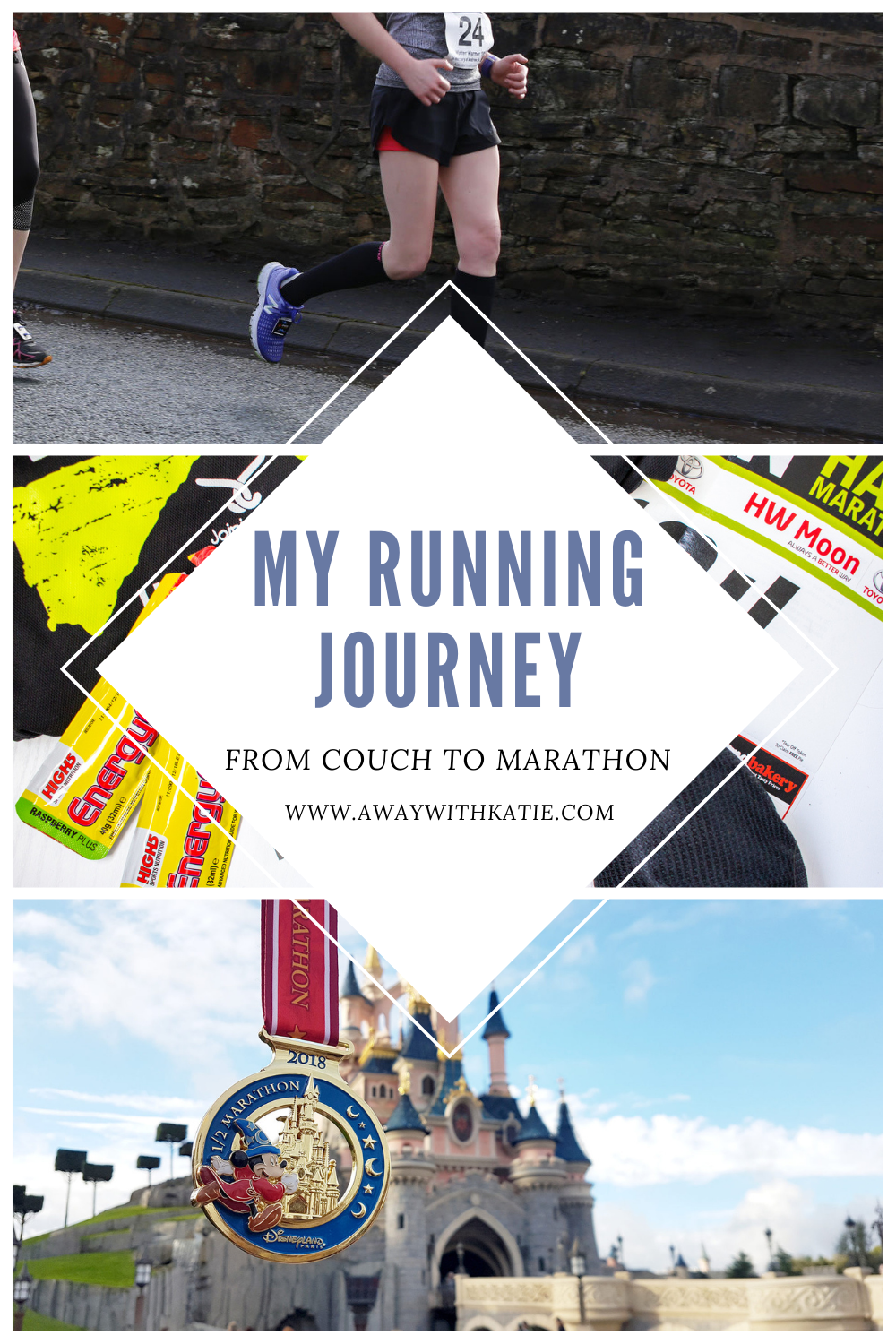 My Running Journey - From Couch To Marathon Runner | awaywithkatie.com