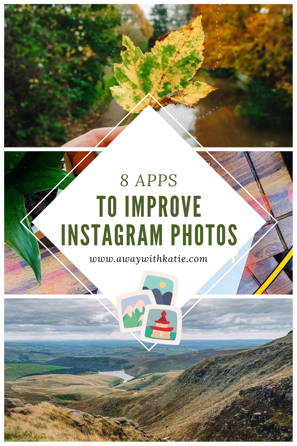 8 Apps to Improve Your Instagram Feed | www.awaywithkatie.com