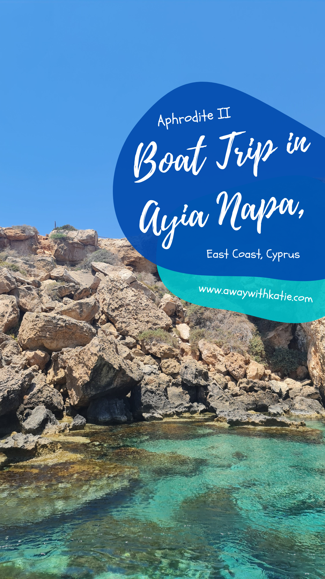 Aphrodite II Boat Trip in Ayia Napa, East Coast Cyprus | awaywithkatie.com